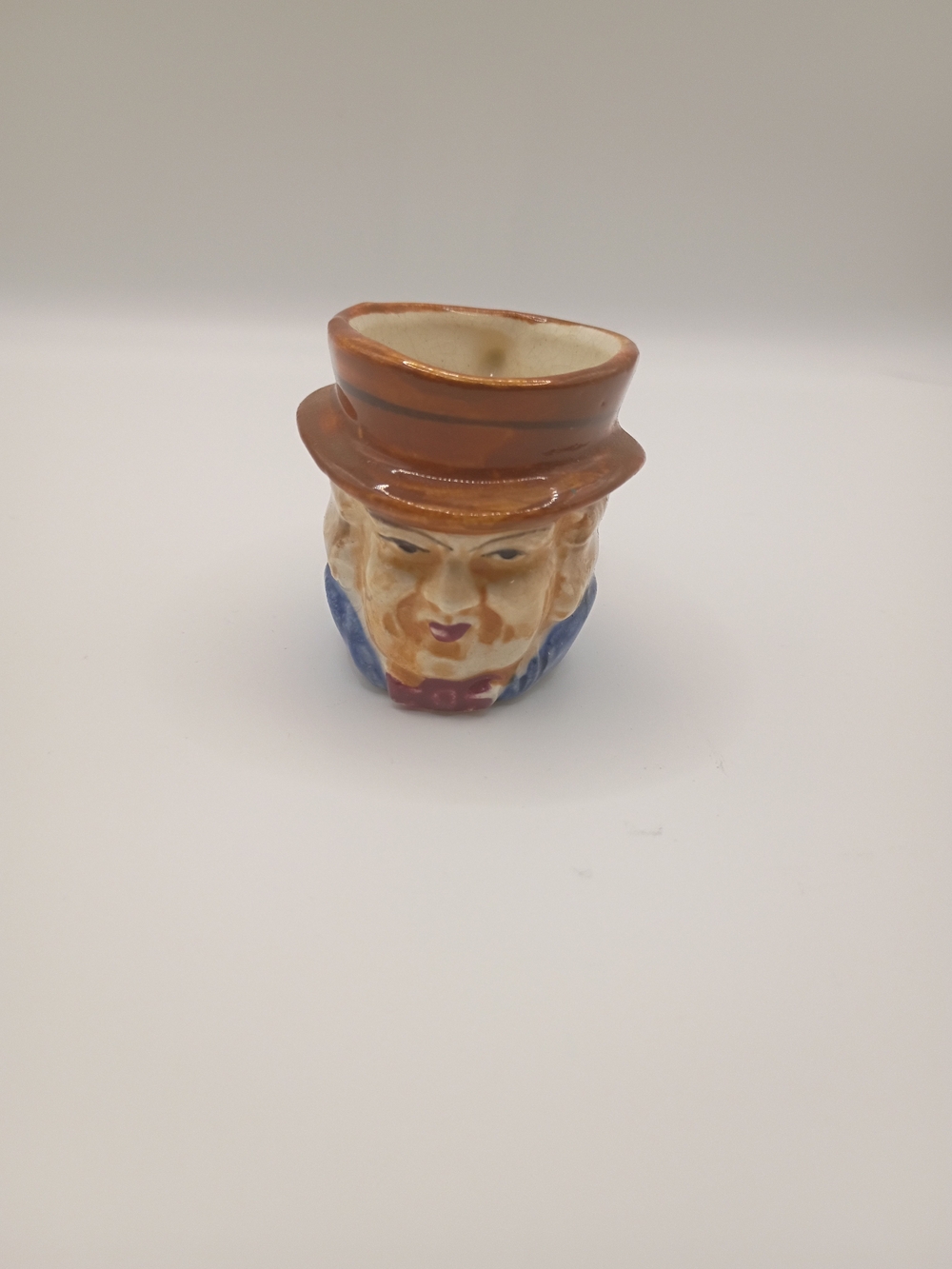 vintage miniature ceramic character or Toby Mug